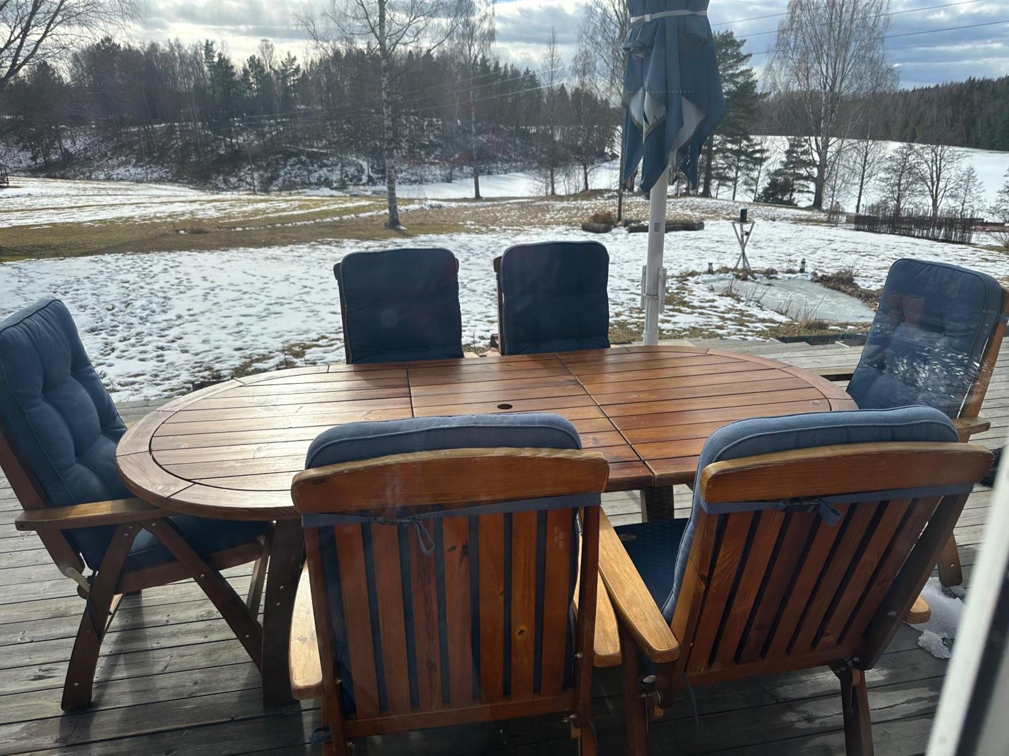 Sjoeutsikt, Roed Traestuga Med Traditionellt Yttre Skandinavisk, Modernt Inre Och Bekvaemligheter, Sol Hela Dagen Pa Stora Altanen, Tryggt, Vinterbonat, Fiske, Bat Casa vacanze *